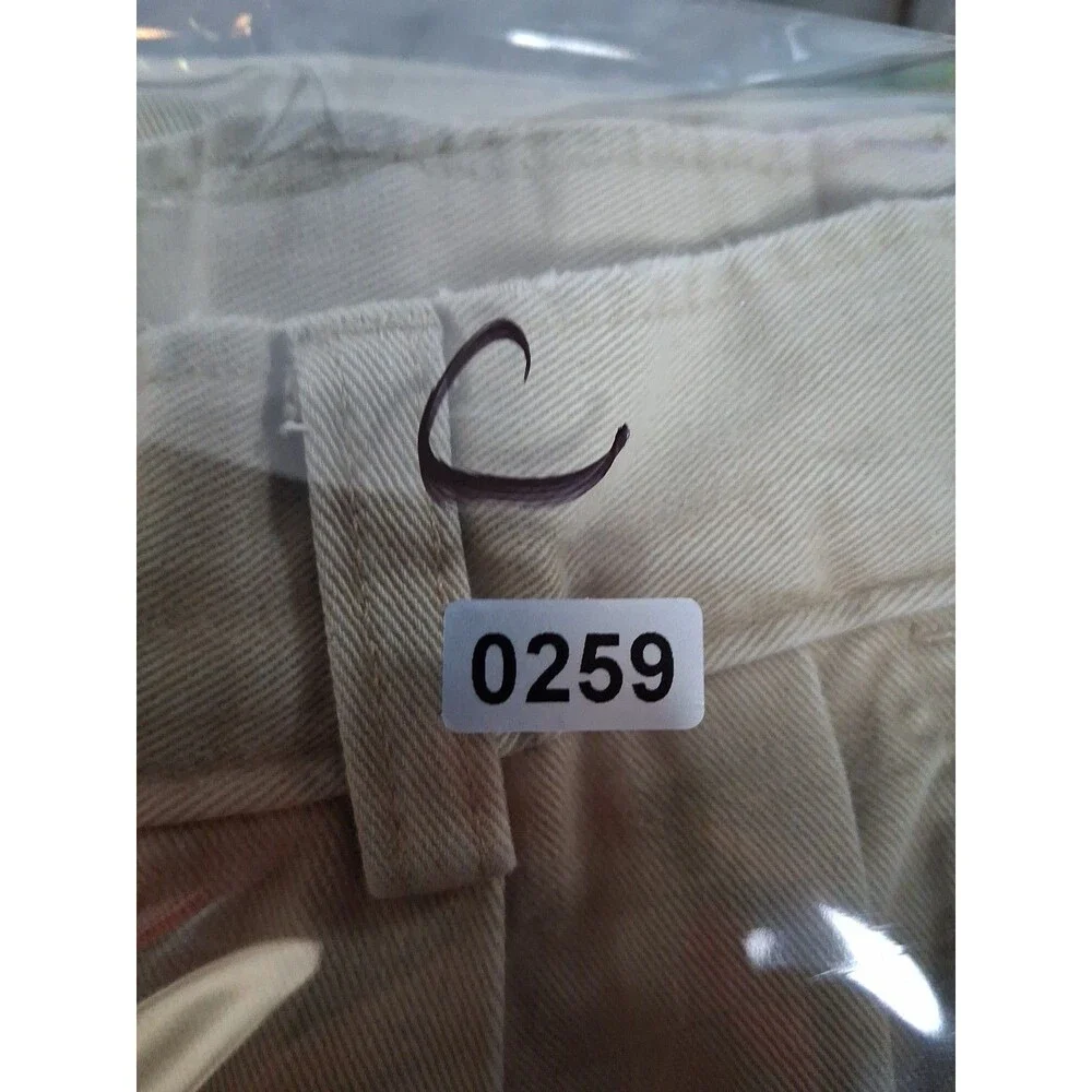 Woolrich Khaki Pants Mens 31x30‎ Khaki Beige Straight Fit Vtg 90s Casual Preppy